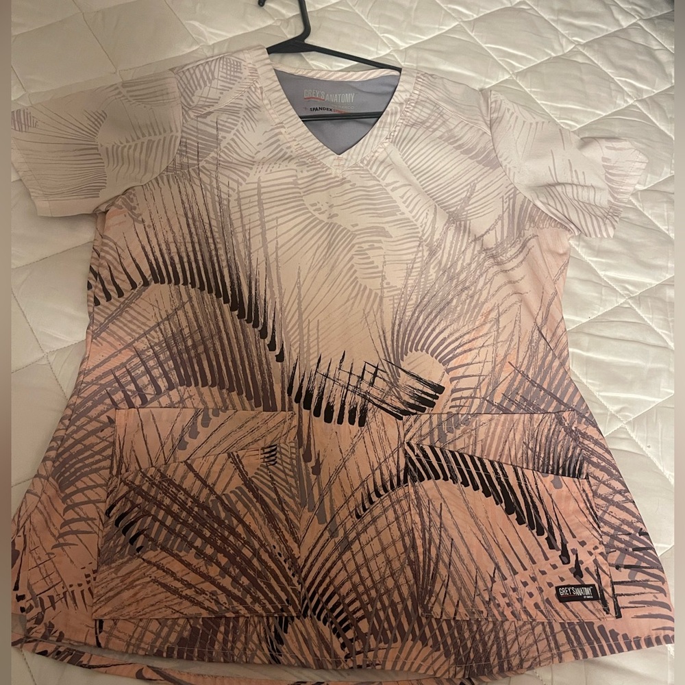 Greys Anatomy Scrub Top